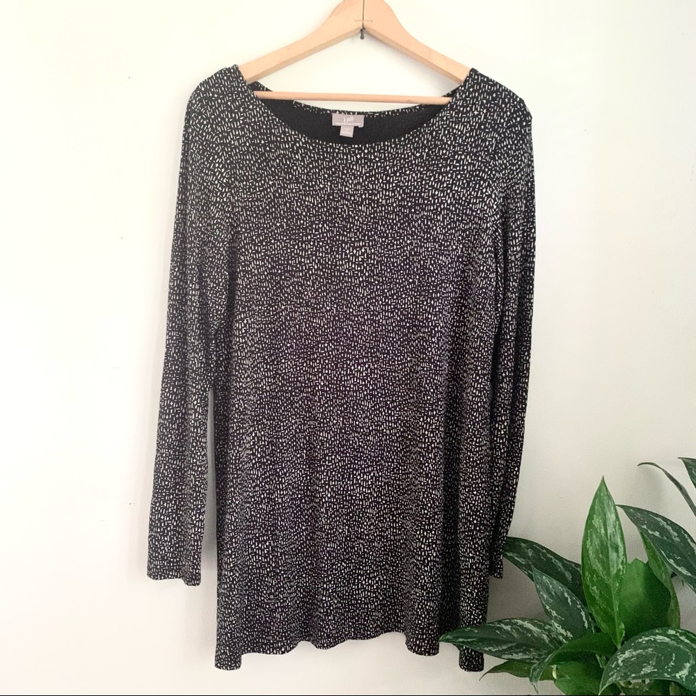 J. Jill Wearever Collection Printed Shirt